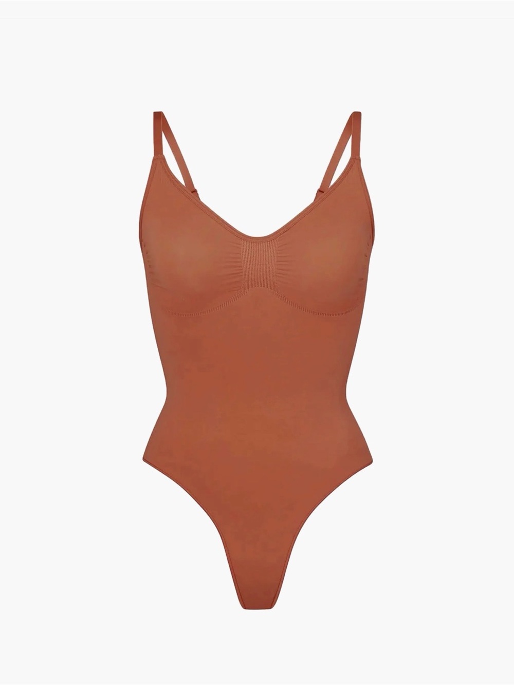 SKIMS SEAMLESS SCULPT BRIEF BODYSUIT (BRONZE)